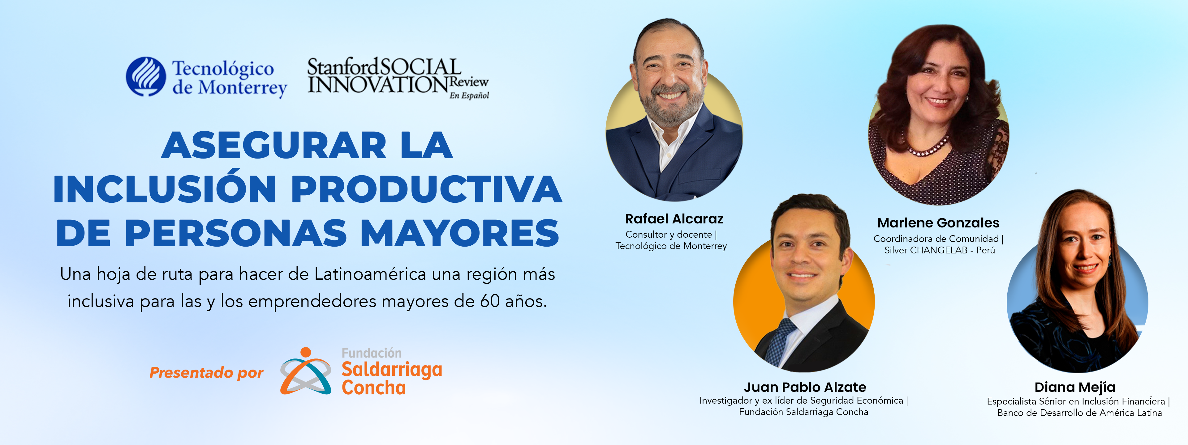 asegurar la inclusión productiva de personas mayores evento