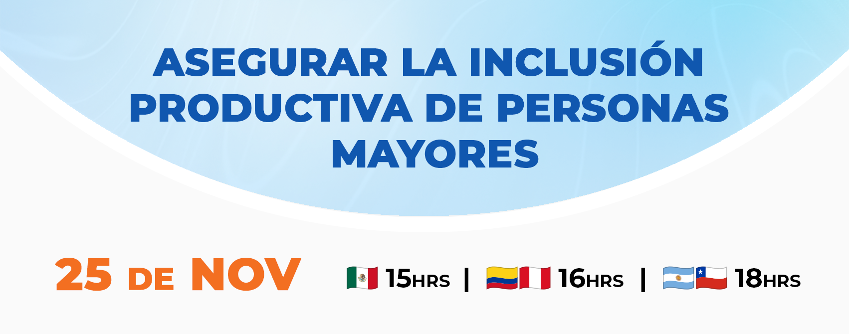 asegurar la inclusión productiva de personas mayores 25 de noviembre