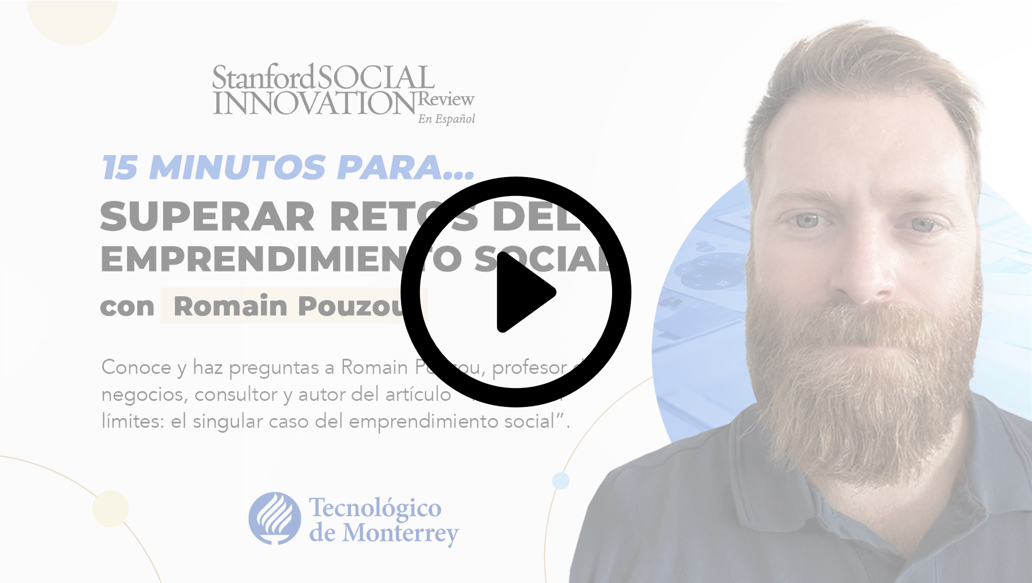 15 minutos para superar retos del emprendimiento social romain pouzou carla aguilar