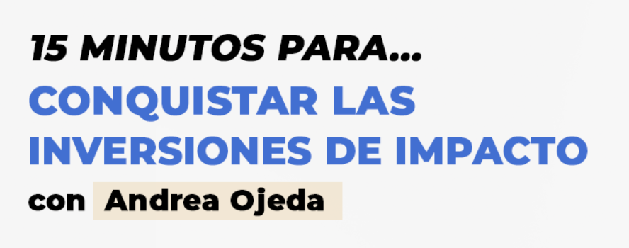 conquistar las inversiones de impacto