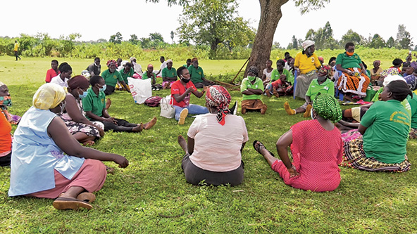 Reunión de mujeres de la Asociación WCCI en Uganda 