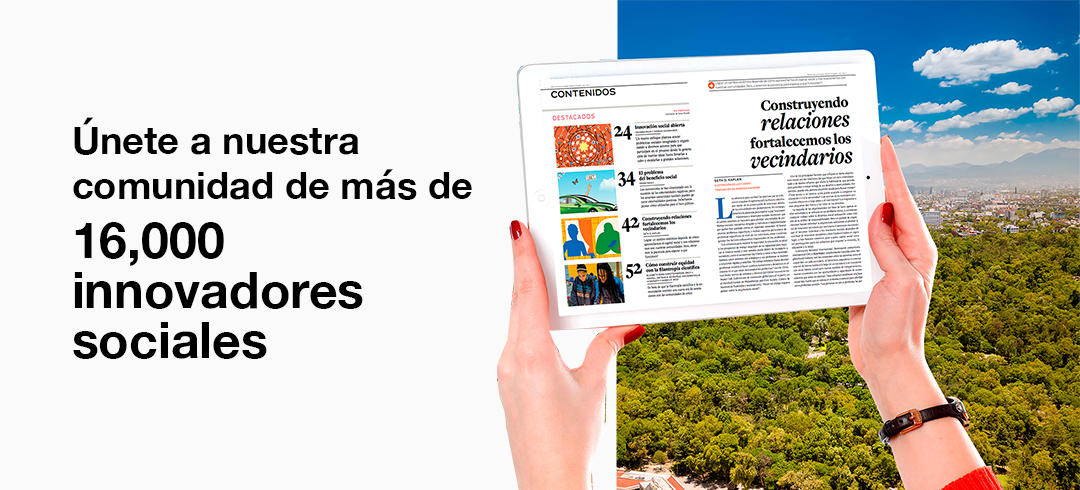 únete más de 16000 innovadores sociales