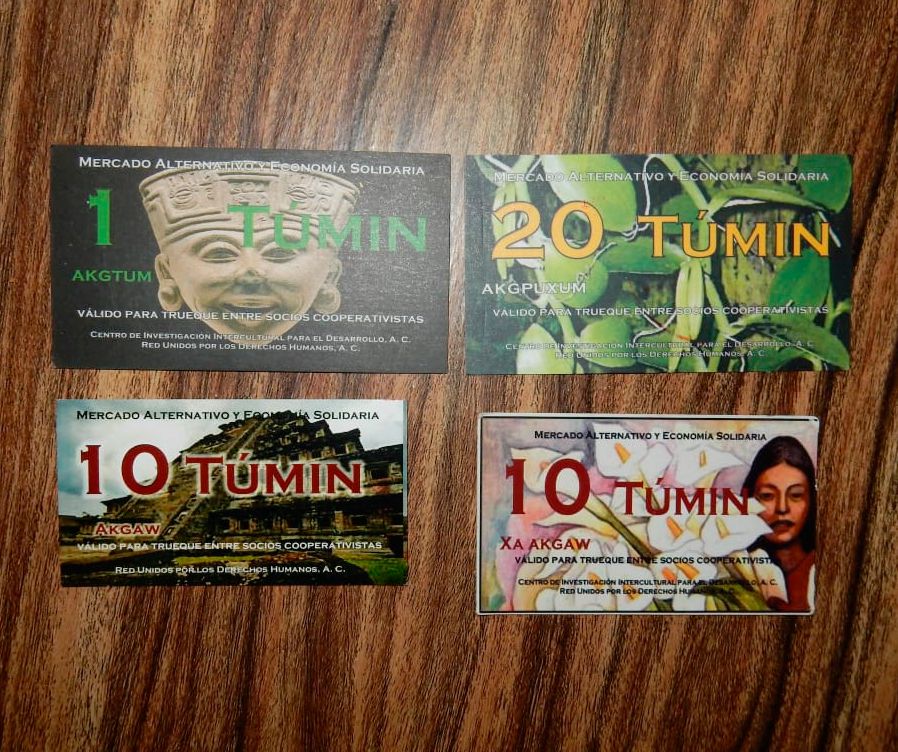 Túmin era el nombre totonaco que se le daba a la moneda con que se pagaba tributo a la corona española. Ahora, el túmin reinventa su significado y su propósito. 