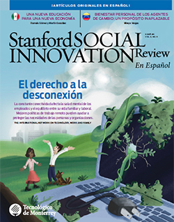 Novena edición Revista Stanford Social Innovation and Review Tec de Monterrey