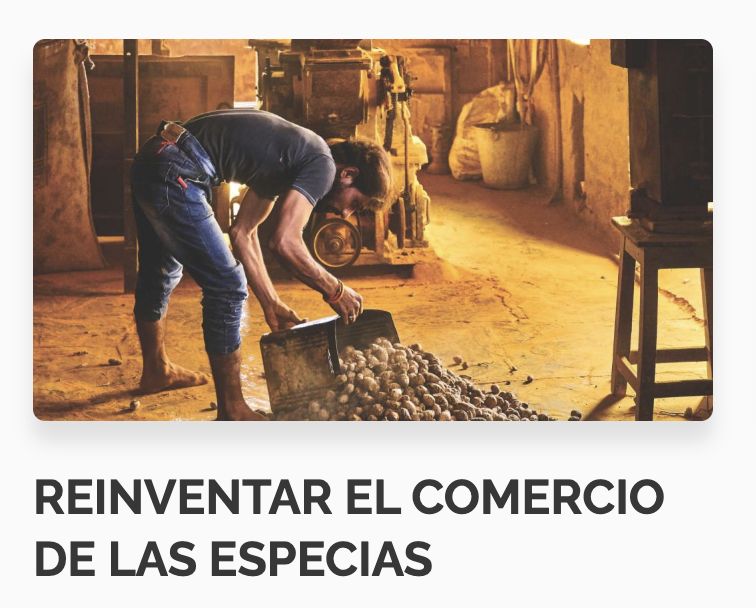 reinventar el comercio de las especias